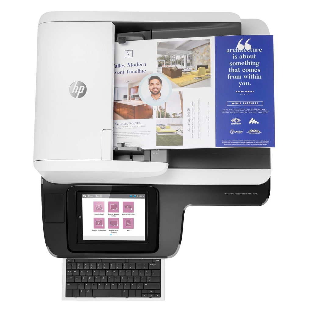 HP ScanJet Enterprise Flow N9120 Flatbed