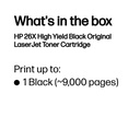 HP Toner 26X