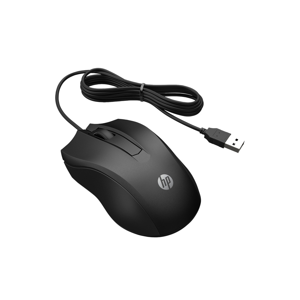 HP 100 Wired Mouse (6VY96AA)
