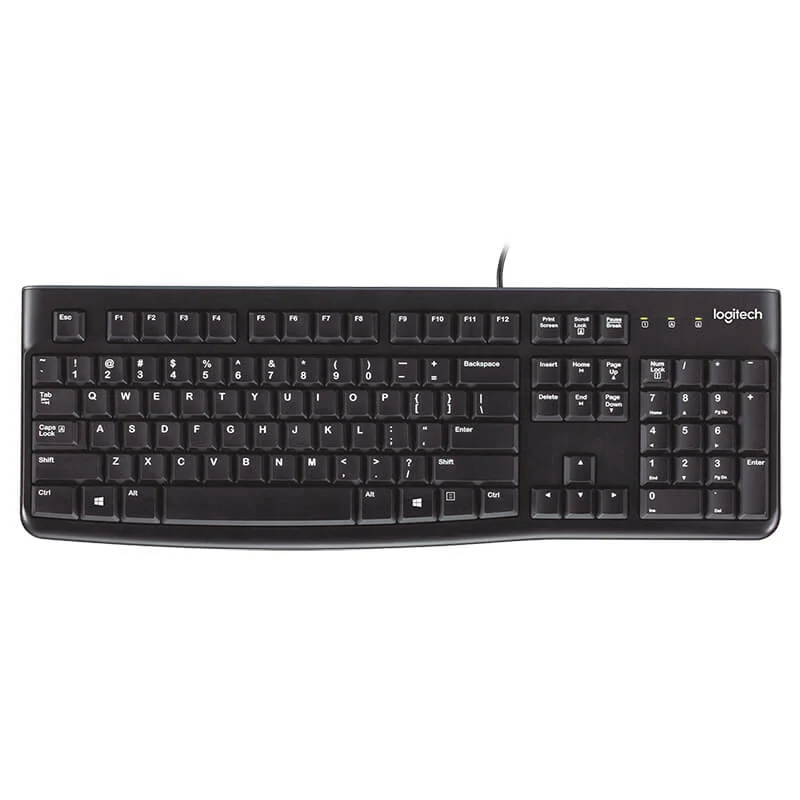 Logitech K120 Plug-and-Play USB Keyboard
